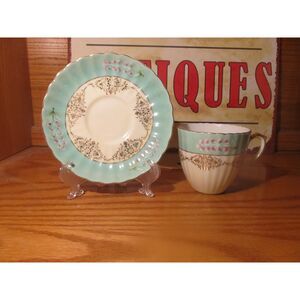 Vintage Norcrest Teacup & Saucer